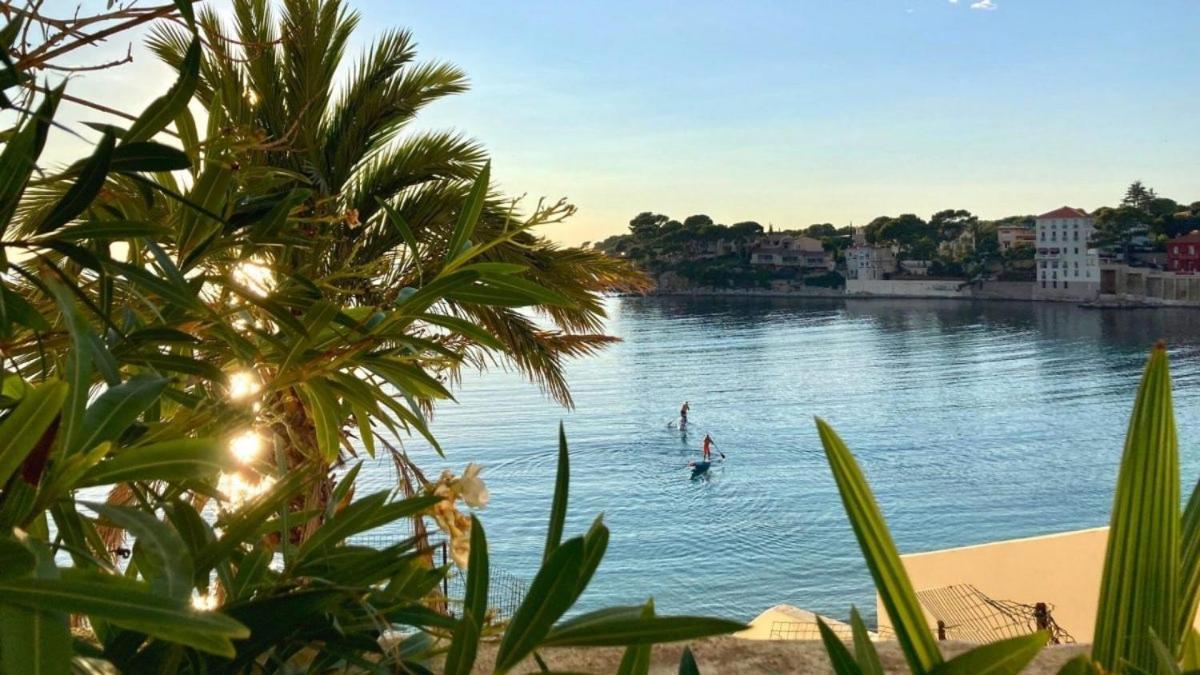 Superbe Appartement En Bord De Mer Bandol Exteriör bild